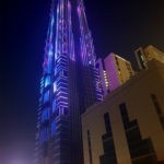 Al Hikma Tower - Star Facade Lighting
