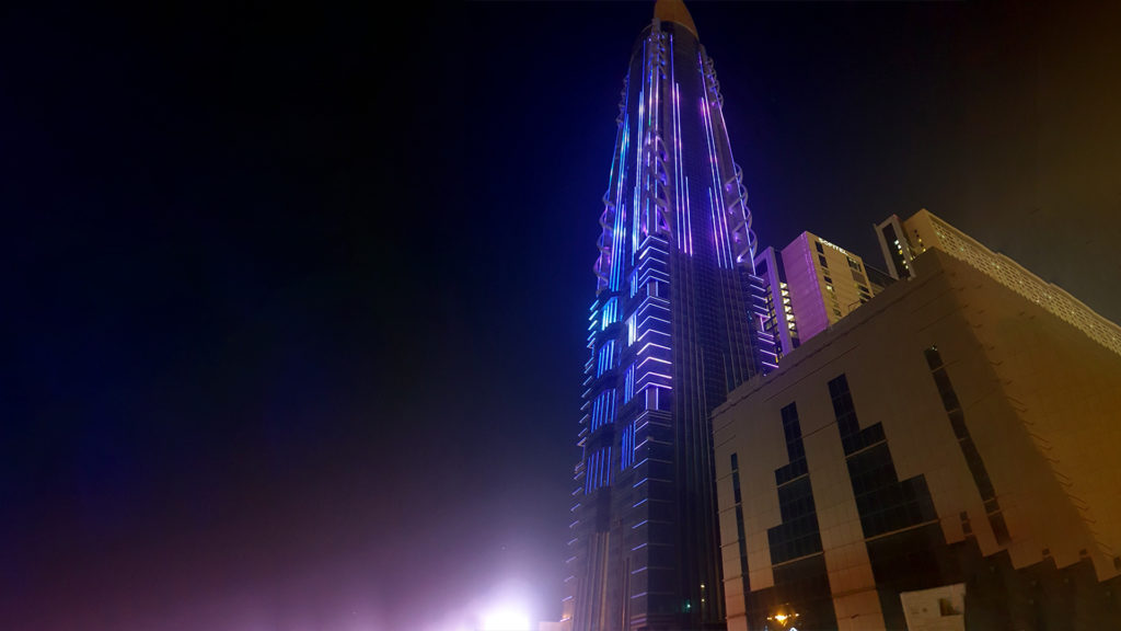 AL-Hikma-Tower-main-Star Facade Lighting