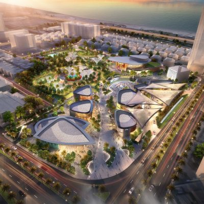 Sheikha_Fatima_Park_-_Aerial_Night_LR_-_Credit_Benoy